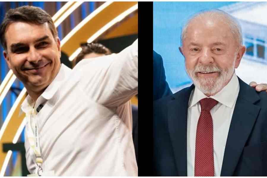 Flávio Bolsonaro venceria Lula no 2º turno por 48% a 42,6%, diz pesquisa Futura/Apex