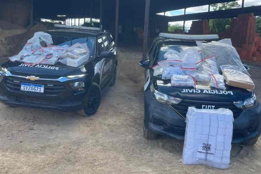 POLÍCIA CIVIL REALIZA INCINERAÇÃO DE DROGAS EM ESPINOSA