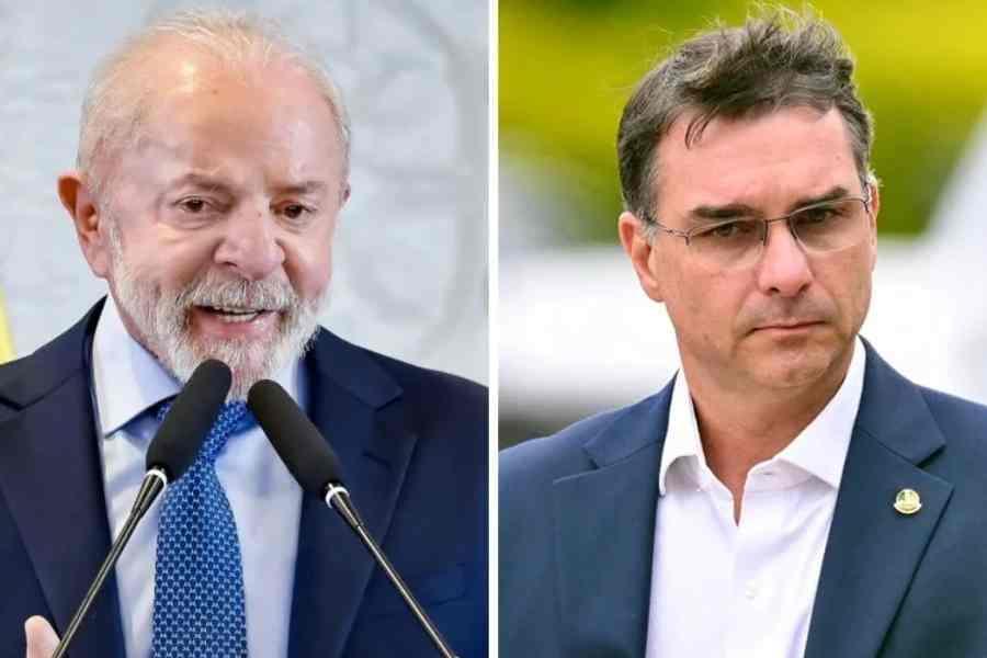 Quaest: Lula abre vantagem contra Flávio Bolsonaro e lidera cenários de 1° e 2° turno