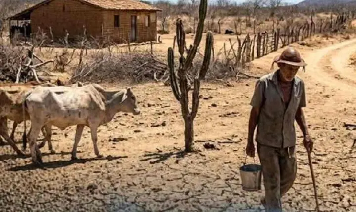 O Nordeste brasileiro entrou oficialmente na zona de monitoramento crítico