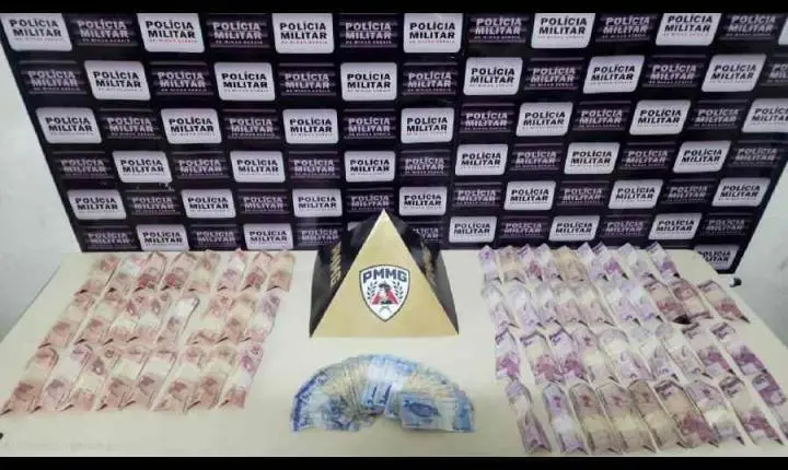 POLÍCIA MILITAR PRENDE AUTOR DE ROUBO EM MONTE AZUL